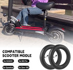80/65-6 Scooter Inner Tube, 255x80 10x2.5 Inner Tube, 10 inch Tire, for Nanrobot D4/D5/D6+/Apollo Pro/Kugoo Kirim M4 Pro/Varla Eagle One/Kaabo Wolf Warrior/Mantis 10 Electric Scooter (2 Pack)