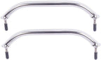 Hoffen 12Inch Boat Grab Bar, Stainless Steel Oval Grab Handle Handrail Multipurpose Hardware (2pcs)