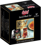 Sadaf Special Black Tea Bags - Pure Ceylon Black Tea - Product harvested in Sry Lanka - Kosher - 50 Bags