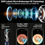BEBIRD Ear Wax Removal, Ear Cleaner with Camera Wireless Otoscope with 1080P HD Waterproof Digital Endoscope with 6 LED Light, Mom Gadgets for Baby Ear Cleaners Checking