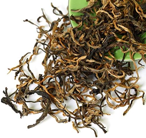 GOARTEA Dianhong Black Tea - 2Pcs 250g / Total 17.6oz Premium Grade - Chinese Yunnan Fengqing Dian Hong Black Tea - Dianhong Loose Leaf
