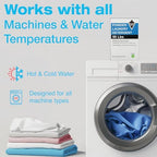 (50 LBs) - Laundry Detergent Powder, for Home and Commercial Use, Citrus Scent, Low Suds, Eco-Friendly - High Efficiency Compatible (HE)