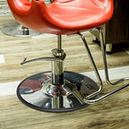 Noverlife 2PCS Barber Salon Styling Chair Hydraulic Base Ring Gasket, Salon Equipment with Protective Rubber for Tile and Wood Floor, Preventing Hair from Hiding