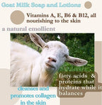 Goat Milk Shaving Soap Kit- Topa Topa Blend No.16 of 13 Essential oils to heal and smooth the skin, rhassoul clay for glide. Soap in a mug & natural bristle brush in the box