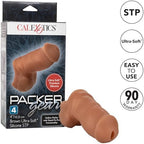 CalExotics SE-1582-30-3 Packer Gear™ 4"/10.25 cm Ultra-Soft™ Silicone STP Packer - Brown