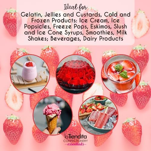 Deiman Artificial Food Flavoring Strawberry Essence (4 fl oz)
