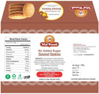 MidBreak Sugar-Free Coconut Biscuits - High Fiber Gut-Friendly Low Glycemic Index Cookies Tasty Healthy Snacks Pack of 1