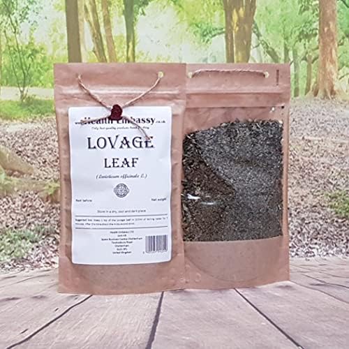 Health Embassy Lovage Leaf | Levisticum Officinale L | Herbal Tea (100g)