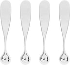 4pcs Metal Eye Cream Massage Stick Tool for Face Cream Applicator,Makeup spatula, eye cream applicator, eye massage tool, eye cream applicator, eye massages tool.