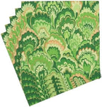Caspari Marbled Ceramica Green Luncheon Napkins - Includes 20 Luncheon Napkins