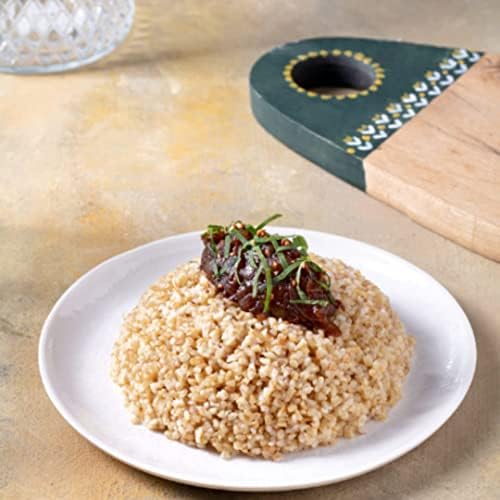 Duru Brown Fine Bulgur, 2000 g, Wheat Berries, 100% Natural and Certificated, High Fiber and Protein, Non-GMO, Great for Vegan Recipes, Better than Rice