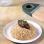 Duru Brown Fine Bulgur, 2000 g, Wheat Berries, 100% Natural and Certificated, High Fiber and Protein, Non-GMO, Great for Vegan Recipes, Better than Rice