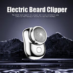 Electric Razor for Men Women Cute Bear Shape Cordless Mini Beard Trimmer Waterproof Rechargeable Razor Shavers for Daily Travel