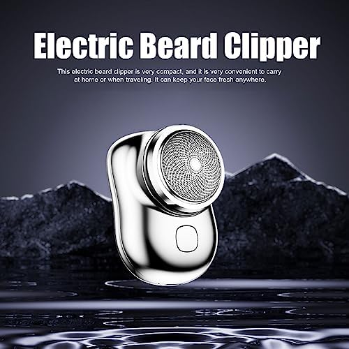 Electric Razor for Men Women Cute Bear Shape Cordless Mini Beard Trimmer Waterproof Rechargeable Razor Shavers for Daily Travel