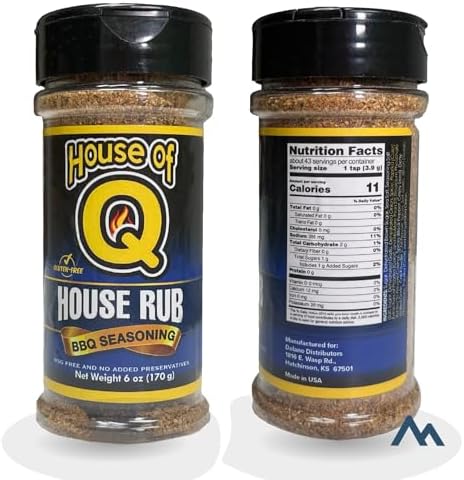 Plowboys and House of Q BBQ Rub Pack Gift Set Yardbird, House of Q House Rub, Bovine Bold Versatile Steak, Pork, Chicken, Beef, Veggies Seasoning Ideal for BBQ Fans 3 Pack, 5 to 6oz Each Pinnacle Mercantile