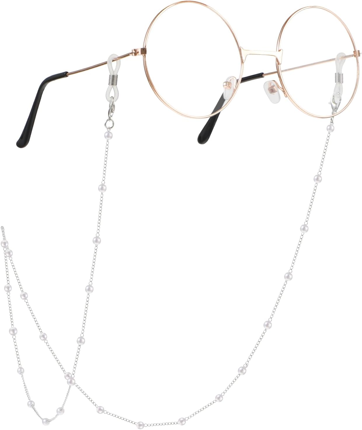 Eyeglass Chains Women Beaded Cute Glass Cord Frames Lanyard String Necklace Stylish Sunglasses Strap Prevent Loss