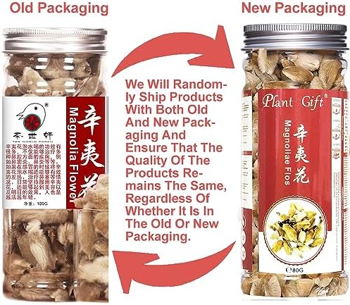 Plant Gift Chinese Medicine Herbal Tea dried magnolia flower flos 辛夷花 magnoliae Xin Yi Hua health skin care Flower Tea Herbs 80g/2.82oz