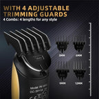 Beard Trimmer for Men, Rechargeable Men's Hair Trimmer for Mustache, Electric Razor & Body Grooming Kit for Beard, Face, Groin & Manscaping, Birthday Valentines Ideal Gift for Men