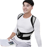 Shoulder Spinal Scoliosis Orthotic Male Adult U + Correction With Back Correction(Medium)