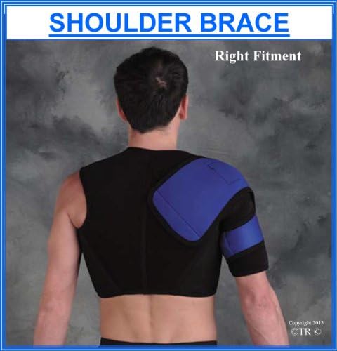 Proline Single Shoulder Brace - Black - Large/X.Large-Right Hand