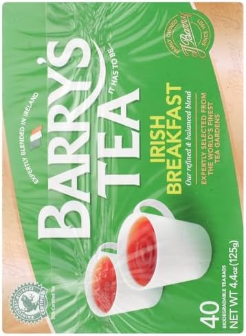 Barry's Irish Breakfast Tea, 40 Tea Bags