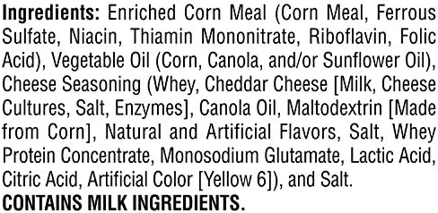 Cheetos Cheese Flavored Snacks, Puffs, 0.875 Ounce (Pack of 40)