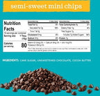 Enjoy Life Bulk Semi-Sweet Mini Chocolate Chips, Vegan, Dairy Free, Gluten Free, Nut Free, Kosher, Soy Free Allergy Friendly, 5 Lb. Bag