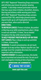 Opti-Free Replenish Rewetting Drops,10-mL,0.33 Fl Oz