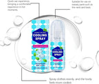 Cooling Mist Spray for Hot Weather, Natural Mint Mists, Instant Cooling Mist, Summer Cool Spray for Face and Body, Prevents Heat Stroke, Outdoor Sports & Cool Down (1)