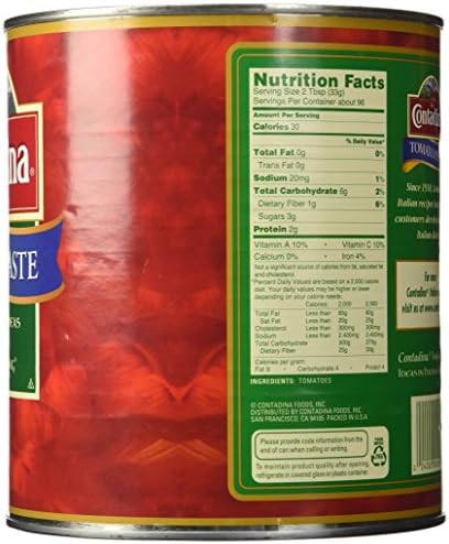 Contadine Tomato Paste, 111-Ounce