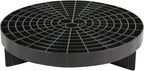 HI-TECH Bucket Grate Guard Insert for Car Wash Buckets – Traps Dirt & Debris to Prevent Swirls – Durable Plastic Fits 5 Gallon Buckets – 10.4"x2.5"