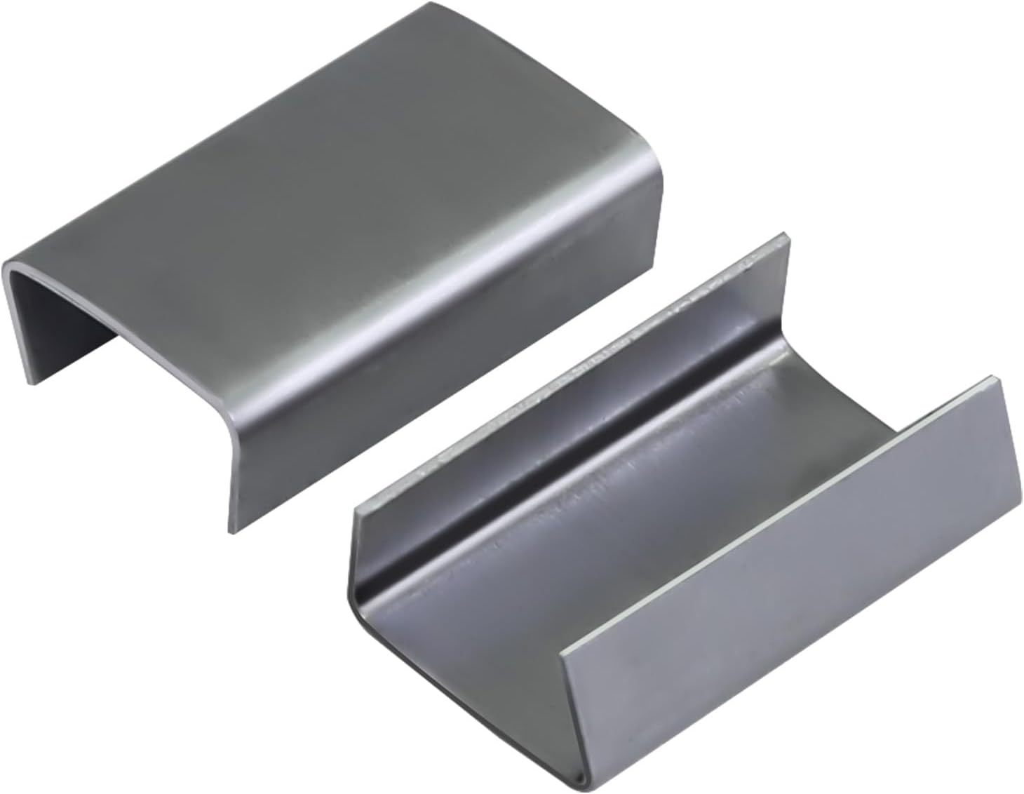Open (Snap-On) Seals for 5/8" Width Steel Strapping Metal Clips for Packaging Banding Strong and Safe(1000pcs)