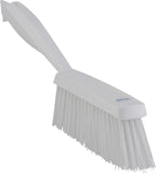 Vikan 45895 Bench Cleaning Brush, Polypropylene/Polyester Medium Bristle Dustpan Brush & Sweeper, 14 Inch, White