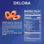 Bahlsen Deloba Red Currant Cookies (12 boxes) - Sweet & delicate, buttery puff pastry biscuits with light crispy layers and red currant filling - 3.5 oz boxes