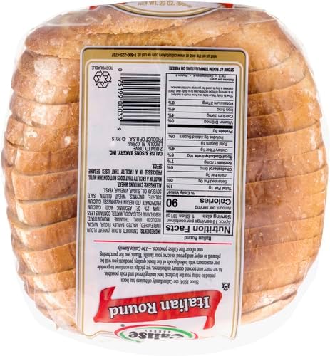 CALISE BAKERY Italian Round Bread, 20 OZ
