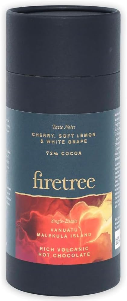 Firetree Vanuatu, Malekula Island (72%) Rich Volcanic Hot Chocolate 245g