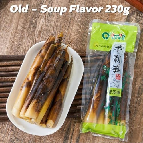 Hand Peeled Bamboo Shoots,Pickled pepper Crispy Bamboo shoots,Spicy Chinese Snacks, Pickled Vegetables, Snack Gift Pack (3pack/660g)