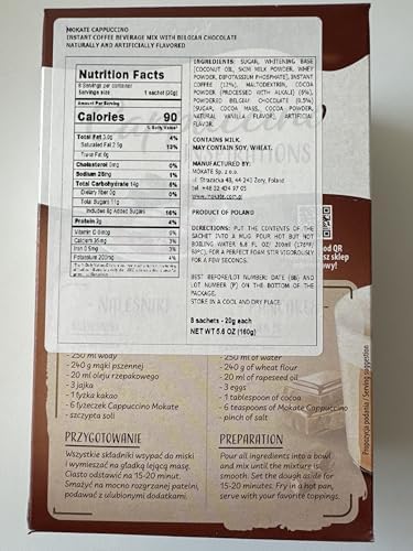 Mokate Cappuccino Chocolate (150g/5.3oz)