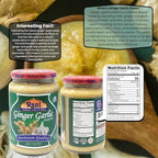 Rani Ginger Garlic Cooking Paste 26.5oz (750g) Glass Jar ~ Vegan | Gluten Free | NON-GMO | No Colors | Indian Origin