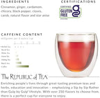 The Republic of Tea - Cardamon Cinnamon Herbal Tea, 36 Tea Bag Tin, Naturally Caffeine-Free