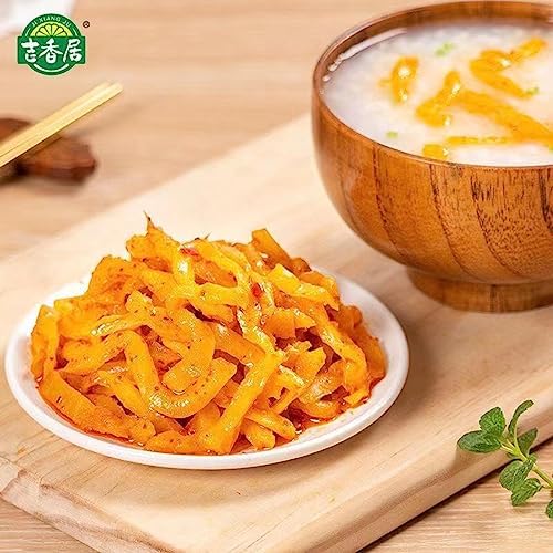 Spicy crispy radish with pickled mustard (15g*12 packs) Radish with pickled mustard 180g (6.3oz.) Dried radish with salted vegetables