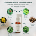 Medilisk Tinnitus Relief Spray – Supports Tinnitus Relief for Ringing Ears – Herbal Ear Care Products – Non-Steroidal & Hypoallergenic – 1 Fl Oz – Pack of 3