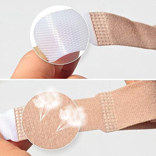 Lengthened Broken Toe Wraps for Your Big Toes, 8 Pcs/Pack Fabric Toe Splint Toe Cushioned Bandages Finger Protectors Straightener Hammer Toe Separators