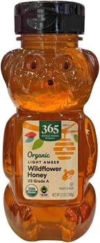 365 by Whole Foods Market, Organic Light Amber Wildflower Honey, 12 Ounce