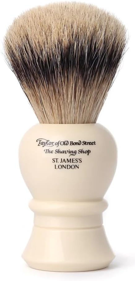 Taylor of Old Bond Street Medium Super Badger Shaving Brush, 11.25 cm