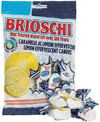 Brioschi Lemon Flavored Effervescent Fizzy Digestive Italian Candies (5.29 oz)