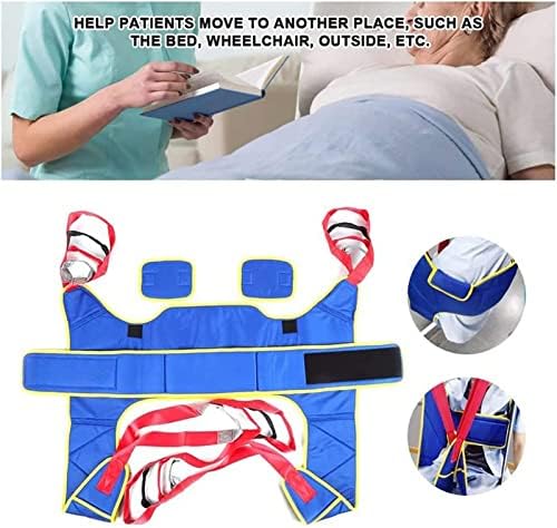 Patient Lift Sling Heavy Duty Transfer, Lifting Elderly Divided Leg Shower Sling Patient Lifts Heavy Duty Transfer Sling for Disabled Elderly Be