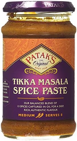 Patak's Medium Tikka Masala Curry Paste (283g) - Pack of 2