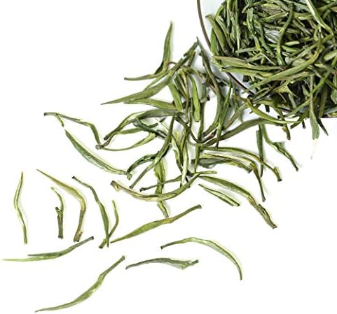 GOARTEA Zhuyeqing Green Tea - 100g / 3.5oz Premium Grade - Emei Mountain Bamboo Leaf - Chinese Spring Green Tea Loose Leaf