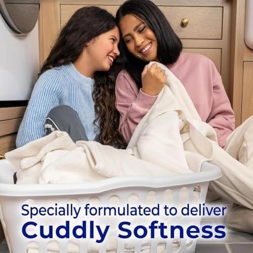 259 Loads Advanced Softness Liquid Fabric Softener, Blue Sparkle, 4-in-1 Benefits, HE Compatible
